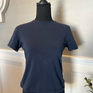 Faconnable Dark Blue Short Sleeve Tee